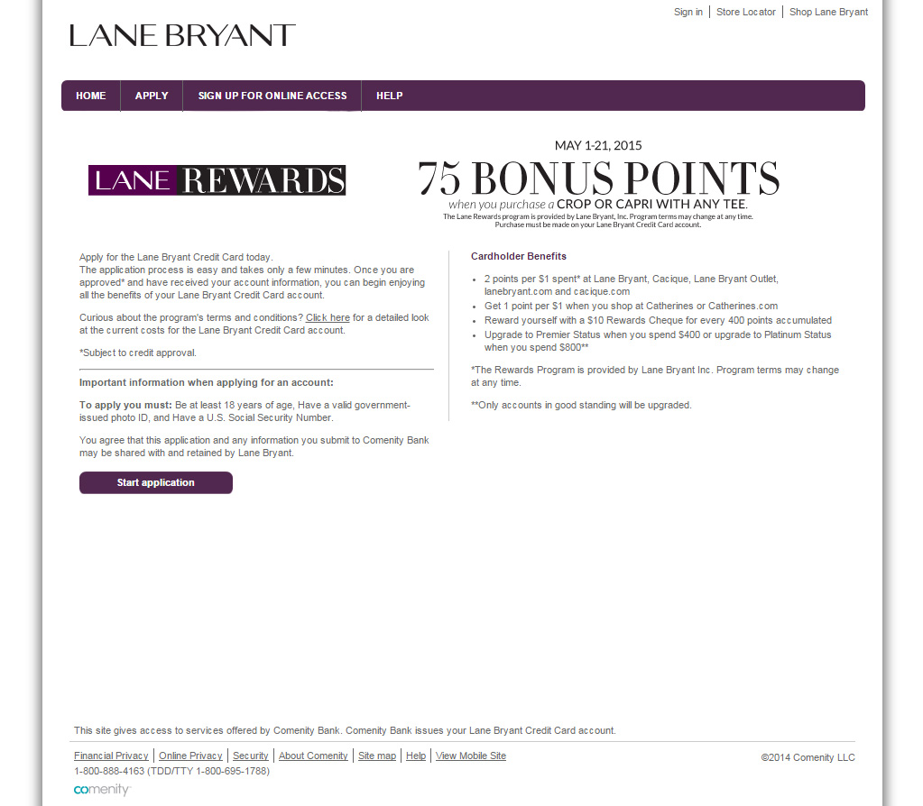 Lane Rewards by Lane Bryant by Lane Bryant Inc
