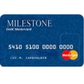 Milestone Gold MasterCard Credit Card