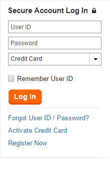 discover card online login