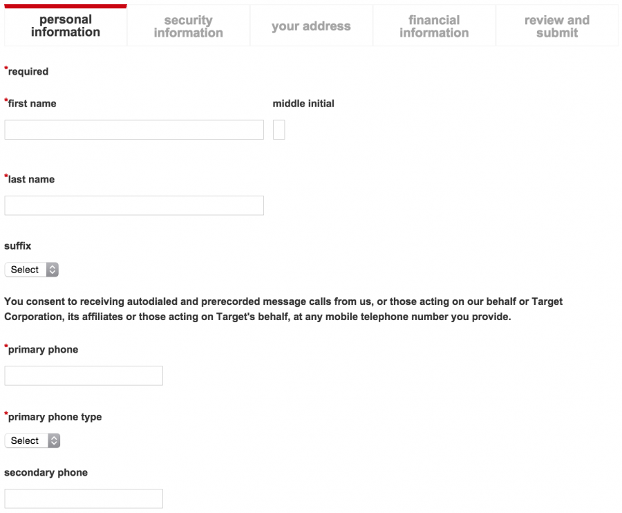 How to Apply for the Target Red Card Credit Card