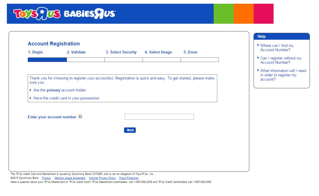 Toys R Us Credit Card Login Make a Payment